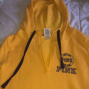 Women’s Victoria Secret Pink Yellow Hoodie